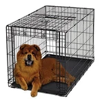 Midwest Homes For Pets Ovation Single Door Dog Crate, 36-INCH. Fixed Price $124.90.