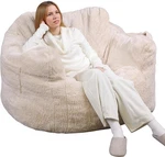New Wlive 43'' Giant Bean Bag Chair, Sofa With Armrests For Adults,. Fixed Price $129.06.