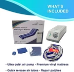 Medvance Comfort Alternating Air Pressure Mattress Pad & Pump Bed Sores. Fixed Price $148.74.