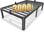 Maf 12 Inch Twin Metal Platform Bed Frames With Round Xl, Black. Fixed Price $124.77.
