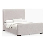 Alpine Furniture Adele Upholstered Queen Platform Bed Beige. Fixed Price $633.55.