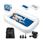 Ushma Toddler Travel Bed 4-SIDE Reversible 2 Colors Kids Ai... Fast Usa Ship. Fixed Price $75.17.