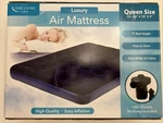 Oak + Vine Home Luxury Queen Air Mattress With Electric Pump New Box. Fixed Price $35.00.