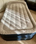 Intex 64131ED Dura-beam Plus Deluxe Pillow: Fiber-tech Twin Size Built-in. Fixed Price $22.00.