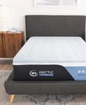 Serta Arctic In., 25X Cooling Twin Memory Foam Mattress Topper, White. Fixed Price $166.43.