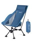Wildcall Lightweight Folding High Back Camping Chair With Head Support, Compact. Fixed Price $72.11.