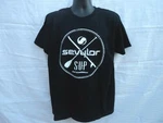 New Mens Sevylor Sup Stand Paddle Board Black T-shirt Various Sizes. Fixed Price $10.95.