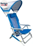 Sunshade Backpack Beach Chair Reclining Folding Canopy With Durable Armr. Fixed Price $144.87.
