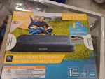 Intex 10'' Queen Air Bed Mattress Pump Not Included Indoor / Outdoor, New. Fixed Price $27.00.