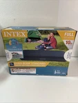 Intex 10" Standard Dura-beam Airbed Mattress Blue 54 75 Nib Camp. Fixed Price $14.99.