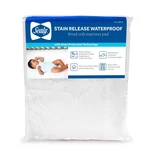 Sealy Stain Protect Antimicrobial Waterproof Crib / Toddler Mattress Pad, White. Fixed Price $28.00.