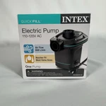 Intex Quick Fill Electric Air Pump 110-120V Ac Inflates & Deflates Mattress New. Fixed Price $8.00.