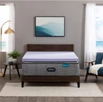 Beautyrest Lavender Colored, Aloe Gel Bead, Memory Foam Topper 3 Inch, Twin Xl. Fixed Price $47.99.