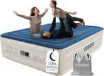 Vosser Queen Air Mattress 18" W/ Built-in Pump Inflatable Bed For Home & Campin. Fixed Price $74.99.