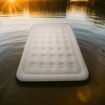 Olarhike Queen Inflatable Air Mattress, 18" Tall, With Carrying Bag. Fixed Price $69.99.