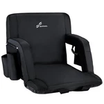 Sportneer Stadium Seats For Bleachers, Chairs With Back And Cushion .... Fixed Price $97.94.