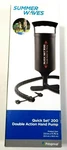 Brand New Summer Waves Quick Set 200 Double Action Hand Air Pump By Polygroup. Fixed Price $11.74.