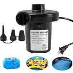 Bompow Electric Air For Inflatables Mattress PUMP(130W), Black. Fixed Price $21.00.