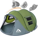 4 Person Easy Pop Up Tent Waterproof 110*78*51&APOS;&APOS;, Green Grey. Fixed Price $146.37.