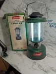 Coleman 8D Twin Fluorescent Lantern 5390 New Tubes W/ Box And Manual. Fixed Price $19.90.