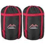 2 Pack Compression Stuff Sack Size Waterproof Sleeping Bag Black Red. Fixed Price $19.73.