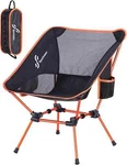 Sportneer Camping Chairs, Lightweight Outdoor 1, Orange. Fixed Price $24.99.