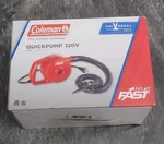Coleman Quickpump 120V Fast Inflate Airbed New. Fixed Price $29.69.