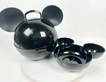 2018 Disney Mickey Mouse Plastic Picnic Condiment Caddy & Bowl. Fixed Price $27.16.
