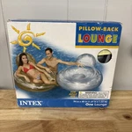 Intex The Wet Set Pillow-back Lounge Inflatable Float Adult Size 54"X48" -bnib. Fixed Price $29.95.