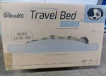 The Shrunks - Toddler Travel Bed W/ Electric Pump & Bag, Portable Matress (new). Fixed Price $64.98.