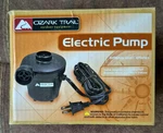Ozark Trail Electric Inflator Deflator 120V Air Pump W/3 Adapters Corded. Fixed Price $14.95.