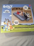 Bluey Inflatable Portable Kids Travel Bed Slumber Lounger Brand New. Fixed Price $31.50.