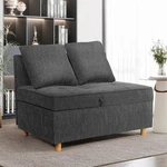 Folding Ottoman Sofa Bed CHAIR,4-IN-1 Sleeper Adjustable Backrest Home New. Fixed Price $185.99.