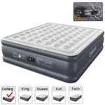 Ophanie 18" Puncture Resistant Air Mattress California King, Dark Gray. Fixed Price $99.99.