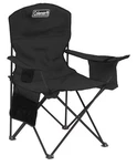 Coleman Camping Chair With 4-CAN Cooler Black. Fixed Price $25.00.