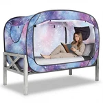 Bed Twin Canopy Portable Dream For Adult Indoor Sleeping Tents .... Fixed Price $134.38.