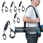Hudll Adjustable Carry Strap For Camping Chairs, 5 Pack, Black. Fixed Price $27.46.