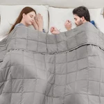 Cooling King Size Weighted Blanket 20LBS - Ultra Soft & Machine Washable. Fixed Price $75.99.