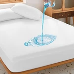 Full Waterproof Mattress Protector Deep Pocket Cover, Soft Breathabl.... Fixed Price $27.53.