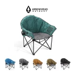 Arrowhead Outdoor Folding Camping Saucer Moon Chair With Cup Holder And Bag. Fixed Price $89.99.