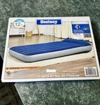 Bestway Twin Air Mattress 12 Inflatable Bed W/ Built-in Pump & Storage Bag. Fixed Price $24.99.