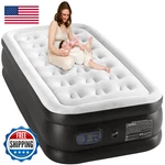 Sweetcrispy Twin Mattress 16 Inflatable Blow Up Airbed Built-in Pump. Fixed Price $83.11.