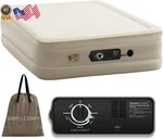 Simpli Comfy 18 Queen Inflatable Air Mattress With Built-in Dual Pump Adjustabl. Fixed Price $175.85.