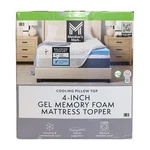 Member's Mark Cooling Pillow 4-INCH Gel Memory Foam Mattress Topper (king). Fixed Price $102.89.