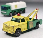 2 Matchbox Lesney Superfast Wheels Bp Dodge Wreck Truck & Ergomatic Cab Vintage. Fixed Price $22.48.