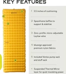 Nemo Equipment Tensor Trail Ultralight Insulated Sleeping Pad 72X25 Open Box. Fixed Price $184.99.