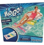H2OGO Bestway Kool Lounge Swimming Pool Raft Chair Mat Float 35"X65" New. Fixed Price $16.79.