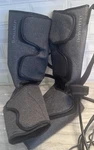 Umarmung UM-03 Gray Black Air Compression Leg Massager For Pain Relief. Fixed Price $24.96.