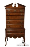 Broyhill Furniture Solid Cherry Traditional Style 36" Pediment Highboy Chest .... Fixed Price $999.99.