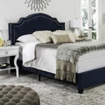 Safavieh Theron Bed Navy Queen. Fixed Price $458.17.